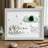 "Try Your Best" Birds And Trees Sea Glass Framed Art - White - 6" X 8" - image 14