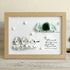 "Try Your Best" Birds And Trees Sea Glass Framed Art - Oak - 6" X 8" - image 11