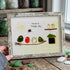 Happy Day Gathering Birds Sea Glass Framed Art - Retro White - 6" X 8" - image 15