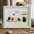 Happy Day Gathering Birds Sea Glass Framed Art - White - 6" X 8" - image 14