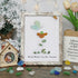 Bloom & Butterfly Inspirational Quote Sea Glass Framed Art - Retro White - 8" X 6" - image 14
