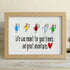 Good Friends & Wonderful Adventures Sea Glass Framed Art - Oak - 6" X 8" - image 12