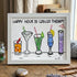 Happy Hour Cocktail Lover Sea Glass Framed Art - White - 6" X 8" - image 12