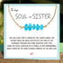 Ocean Breeze Turquoise Sea Glass Stack Gold Bracelet - image 2