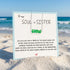 Forest Green Horizontal Bar Sea Glass Necklace - image 5