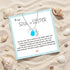Aqua Sea Glass Seahorse & Pearl Silver Charm Necklace - image 2
