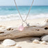 Starfish Kisses Blush Pink Sea Glass Necklace - image 5