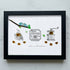 Fresh Coffee Sea Glass Framed Art - Black - 6" X 8" - image 13
