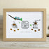 Fresh Coffee Sea Glass Framed Art - Oak - 6" X 8" - image 11