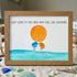 Birds Watching The Sunrise Friendship Sea Glass Framed Art - Walnut Brown - 6" X 8" - image 13