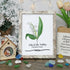 May Birth Flower Lily of the Valley Sea Glass Framed Art - Retro White - 8" X 6" - image 12