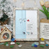 "Love the Life You Live" Bird Sea Glass Framed Art - Retro White - 8" X 6" - image 13