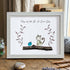 "Today Will Be A Good Day" Sea Glass Framed Art - White - 6" X 8" - image 15