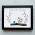"Today Will Be A Good Day" Sea Glass Framed Art - Black - 6" X 8" - image 14