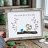 "Today Will Be A Good Day" Sea Glass Framed Art - Retro White - 6" X 8" - image 16