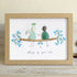 Always By Your Side Sea Glass Framed Art - Oak - 6" X 8" - image 11