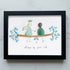 Always By Your Side Sea Glass Framed Art - Black - 6" X 8" - image 13