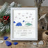 "I Love You to the Beach and Back" Crab Sea Glass Framed Art - White - 8" X 6" - image 12