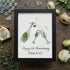"Cheers to Us" Custom Anniversary Sea Glass Framed Art - Black - 8" X 6" - image 11