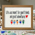 Coastal Friendship Adventure Sea Glass Framed Art - Walnut Brown - 6" X 8" - image 10