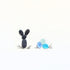 Coastal Spring Bunny & Eggs Sea Glass Framed Art - image 6