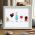 Coastal Cocktails Bar Decor Sea Glass Framed Art - White - 6" X 8" - image 10