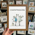 It Must Be Prosecco Time Sea Glass Framed Art - Walnut Brown - 8" X 6" - image 10
