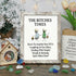 The Bitches Times Shell Bestie Sea Glass Framed Art - Retro White - 8" X 6" - image 13