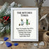 The Bitches Times Shell Bestie Sea Glass Framed Art - White - 8" X 6" - image 12