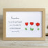 The Most Fragrant Rose Grandma Sea Glass Framed Art - Oak - 6" X 8" - image 12