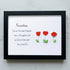 The Most Fragrant Rose Grandma Sea Glass Framed Art - Black - 6" X 8" - image 14