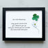 Luck & Blessings in Every Piece Sea Glass Framed Art - Black - 6" X 8" - image 13