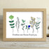 "If Mothers Were Flowers I'd Pick You" Sea Glass Framed Art - Oak - 6" X 8" - image 13