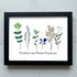 "If Mothers Were Flowers I'd Pick You" Sea Glass Framed Art - Black - 6" X 8" - image 15