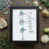 Bird Stack Friendship Sea Glass Framed Art - Black - 8" X 6" - image 12
