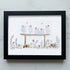 Chicken Family Farmhouse Sea Glass Framed Art - Black - 6" X 8" - image 15