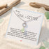 Elegant Crystal-Encrusted Hoop Light Green Sea Glass Necklace - image 2