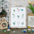 Coastal Cocktails Beachy Drink Sea Glass Framed Art - Retro White - 8" X 6" - image 13