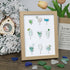 Coastal Cocktails Beachy Drink Sea Glass Framed Art - Oak - 8" X 6" - image 9