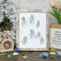 Ocean Drift Coastal Jellyfish Sea Glass Framed Art - Retro White - 8" X 6" - image 14