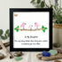 To My Daughter Becoming A Mom Sea Glass Framed Art - Black - 8" X 8" - image 6