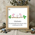 To My Daughter Becoming A Mom Sea Glass Framed Art - Oak - 8" X 8" - image 5