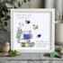 Book Lover Inspirational Quote Sea Glass Framed Art - White - 8" X 8" - image 7