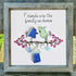 Friends Are the Family We Choose Birds Sea Glass Framed Art - image 4