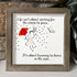 Dance in the Rain Positive Quote Sea Glass Framed Art - image 0