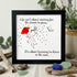 Dance in the Rain Positive Quote Sea Glass Framed Art - Black - 8" X 8" - image 6