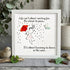 Dance in the Rain Positive Quote Sea Glass Framed Art - White - 8" X 8" - image 7