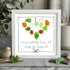 Timeless Love Multicolor Heart Sea Glass Framed Art - White - 8" X 8" - image 10