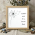 "Couldn't Wish for a Better Mom" Dandelion Sea Glass Framed Art - Oak - 8" X 8" - image 8