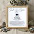 Custom Name Soul Sister Definition Sea Glass Framed Art - Oak - 8" X 8" - image 7